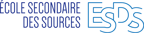 École secondaire des sources logo