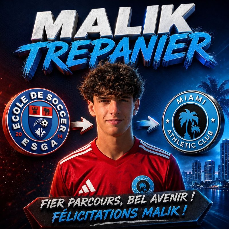 Malik Trépanier, ESGA → Miami Athletic Club